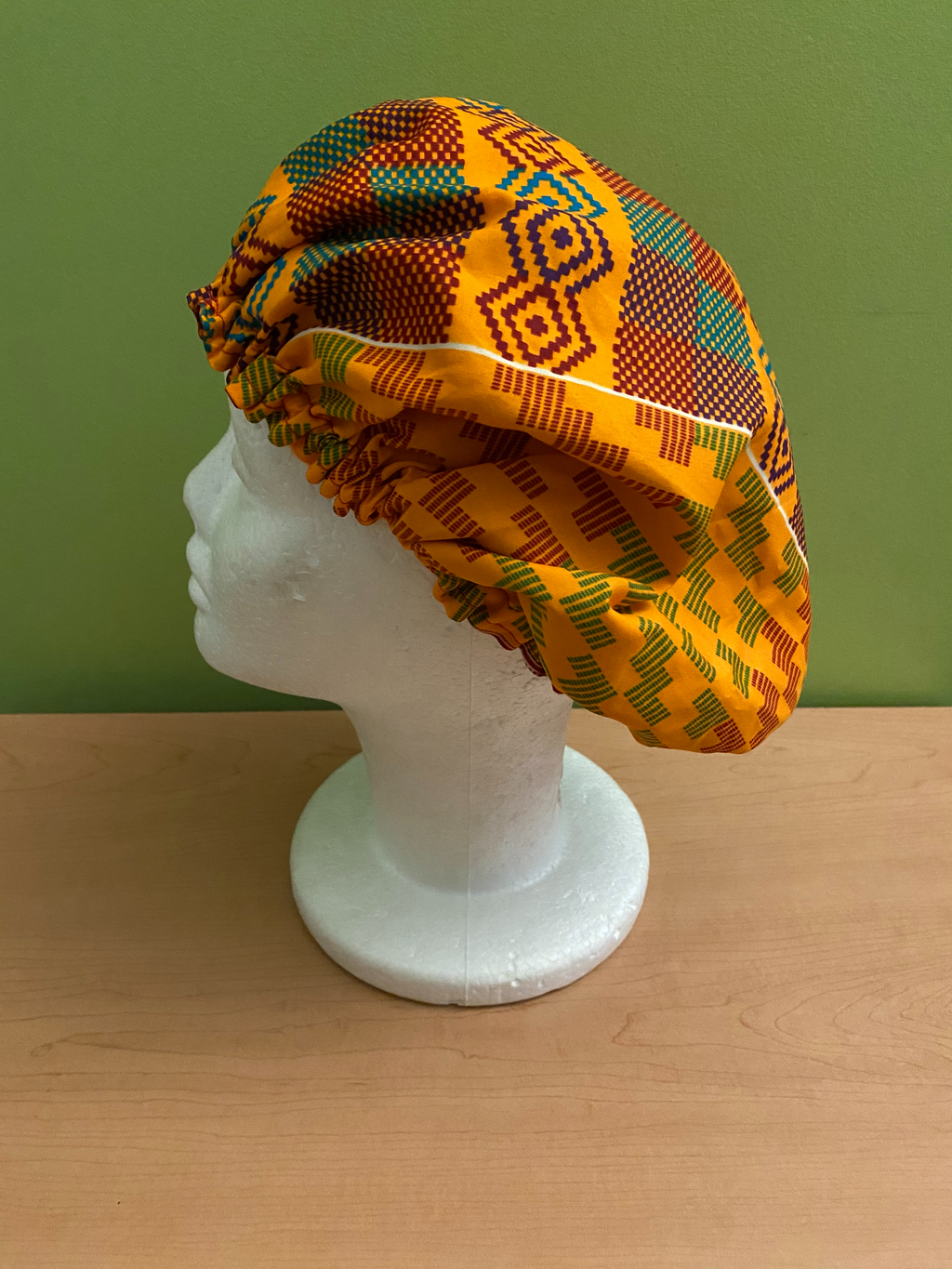 Kids Ankara Bonnet