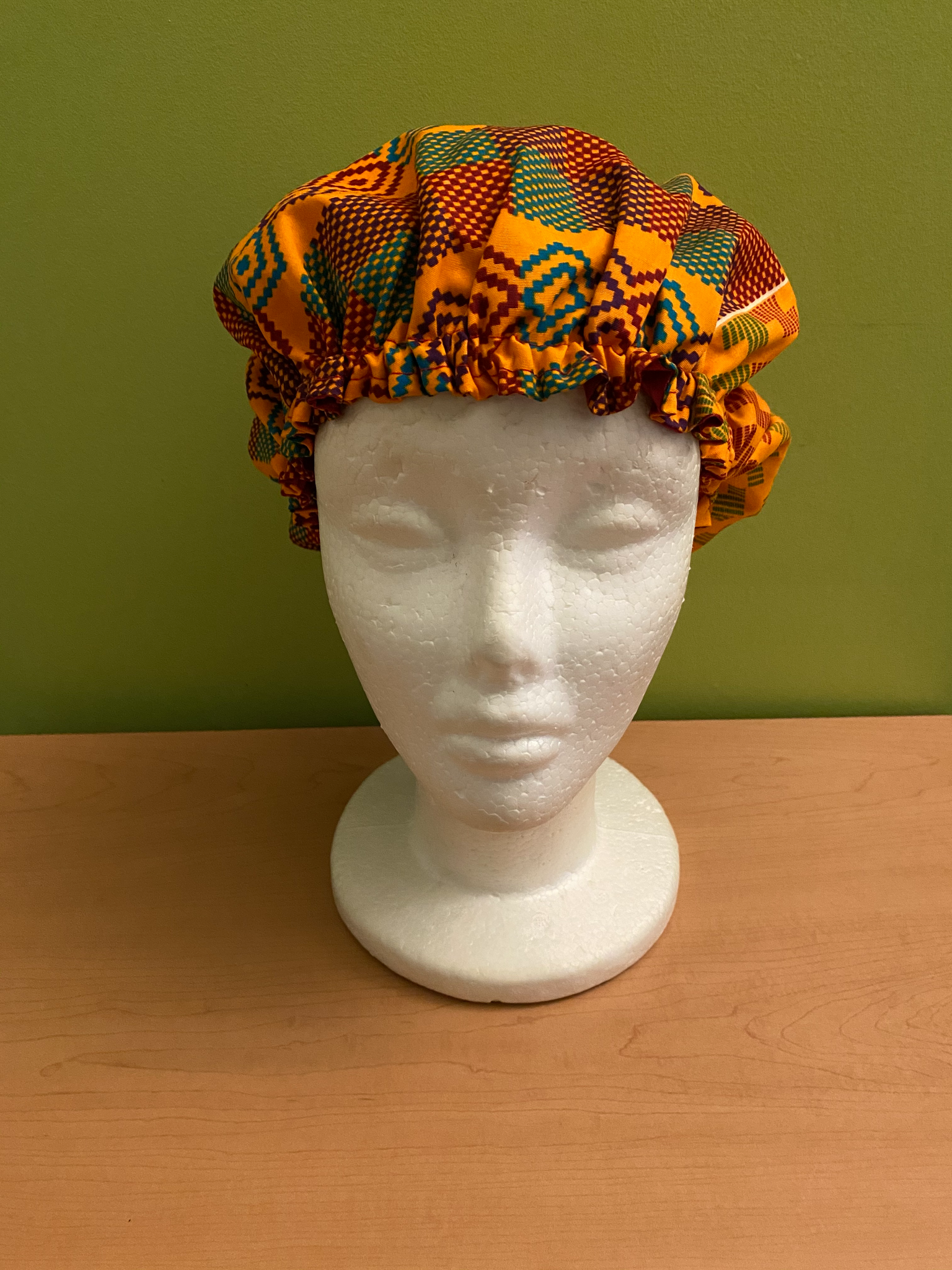 Kids Ankara Bonnet