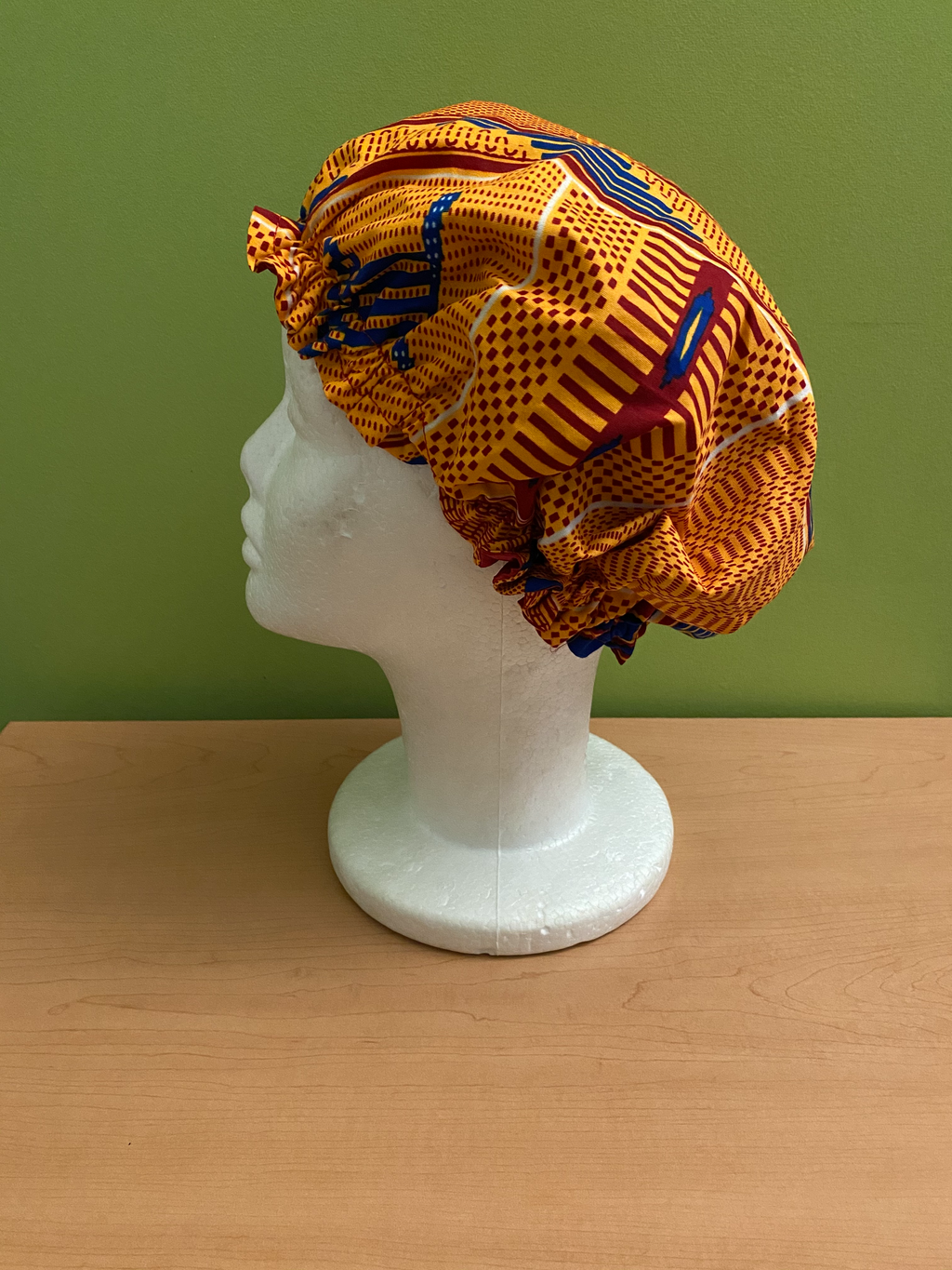 Kids Ankara Bonnet