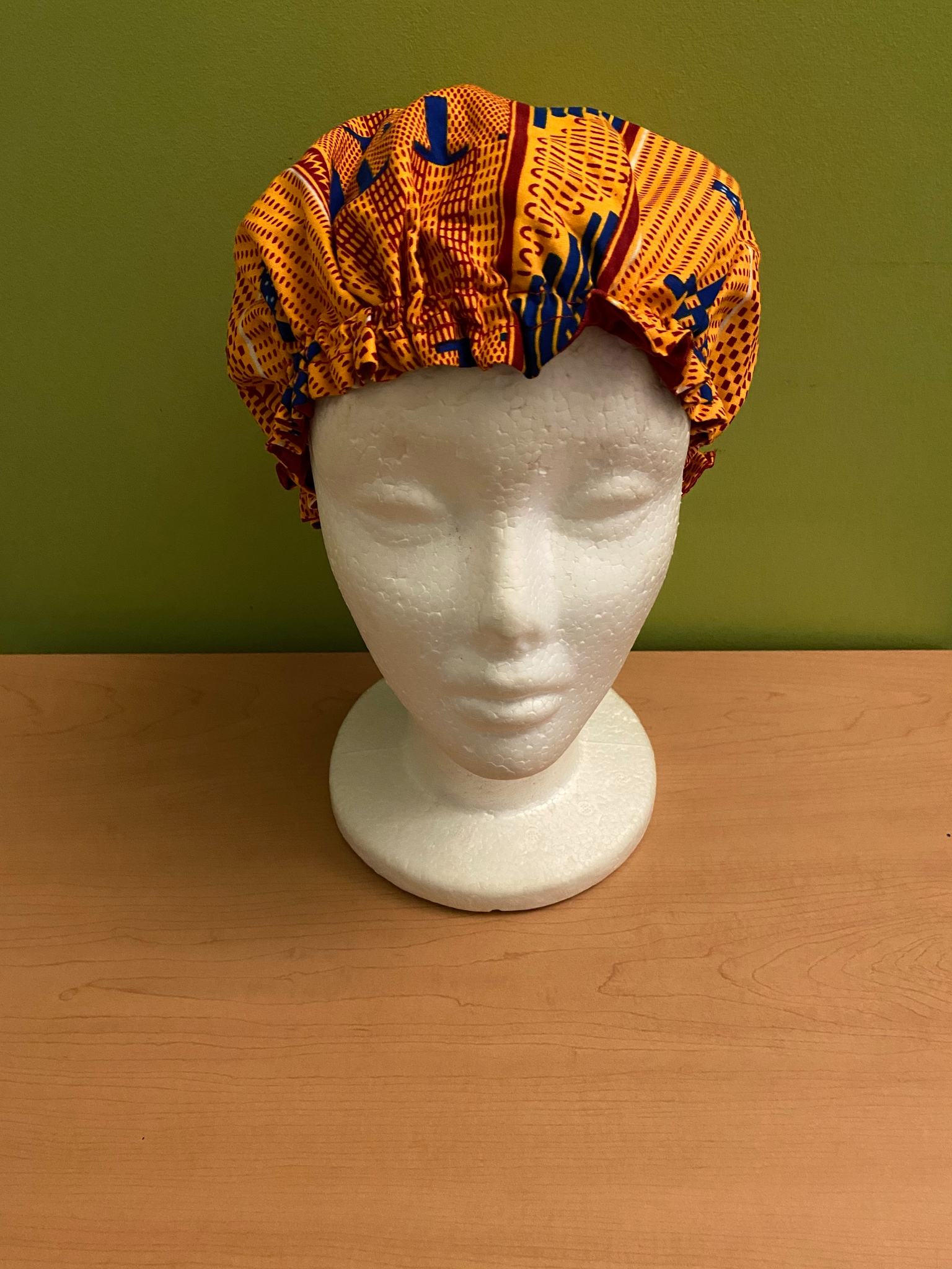 Kids Ankara Bonnet