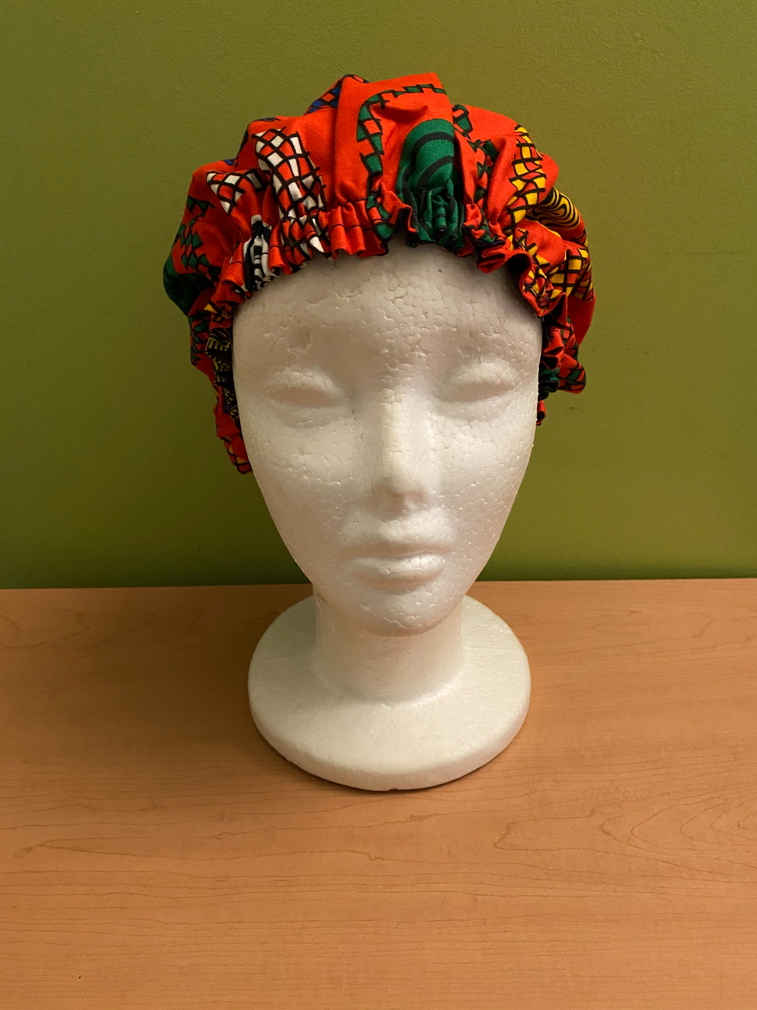 Kids Ankara Bonnet