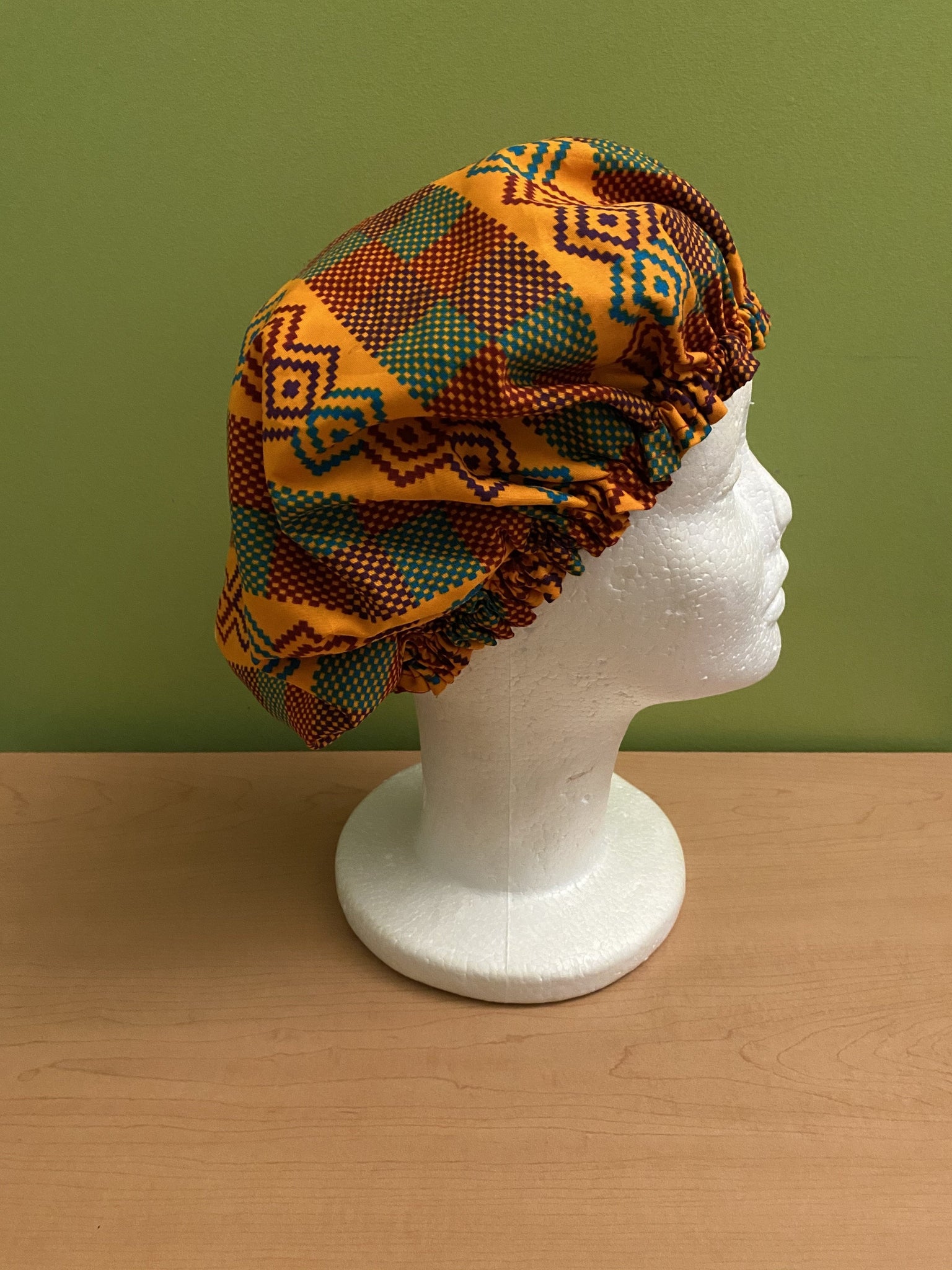 Kids Ankara Bonnet