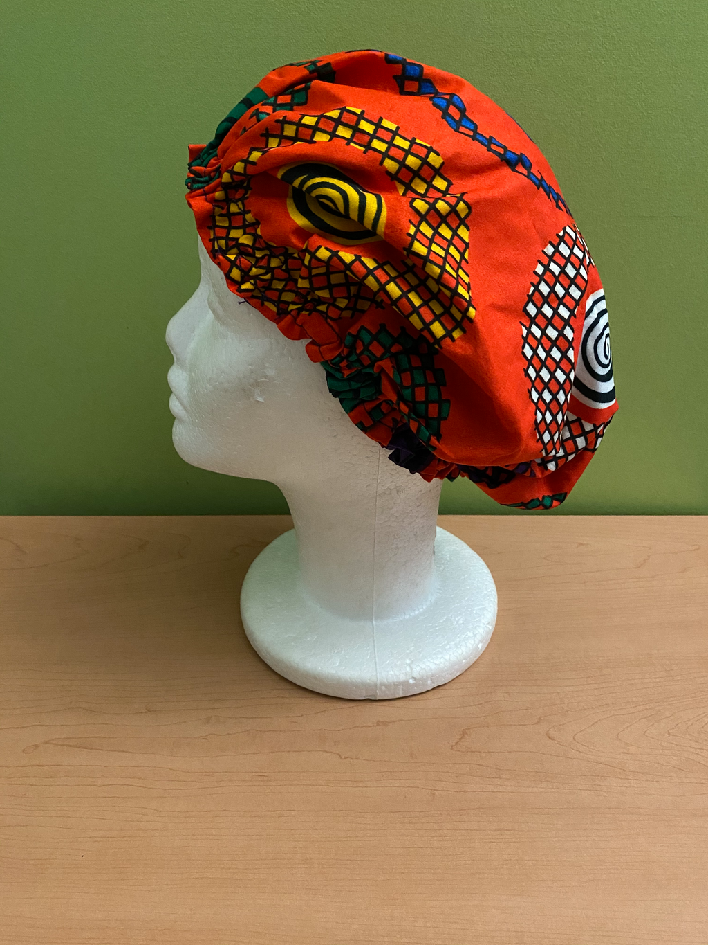 Kids Ankara Bonnet