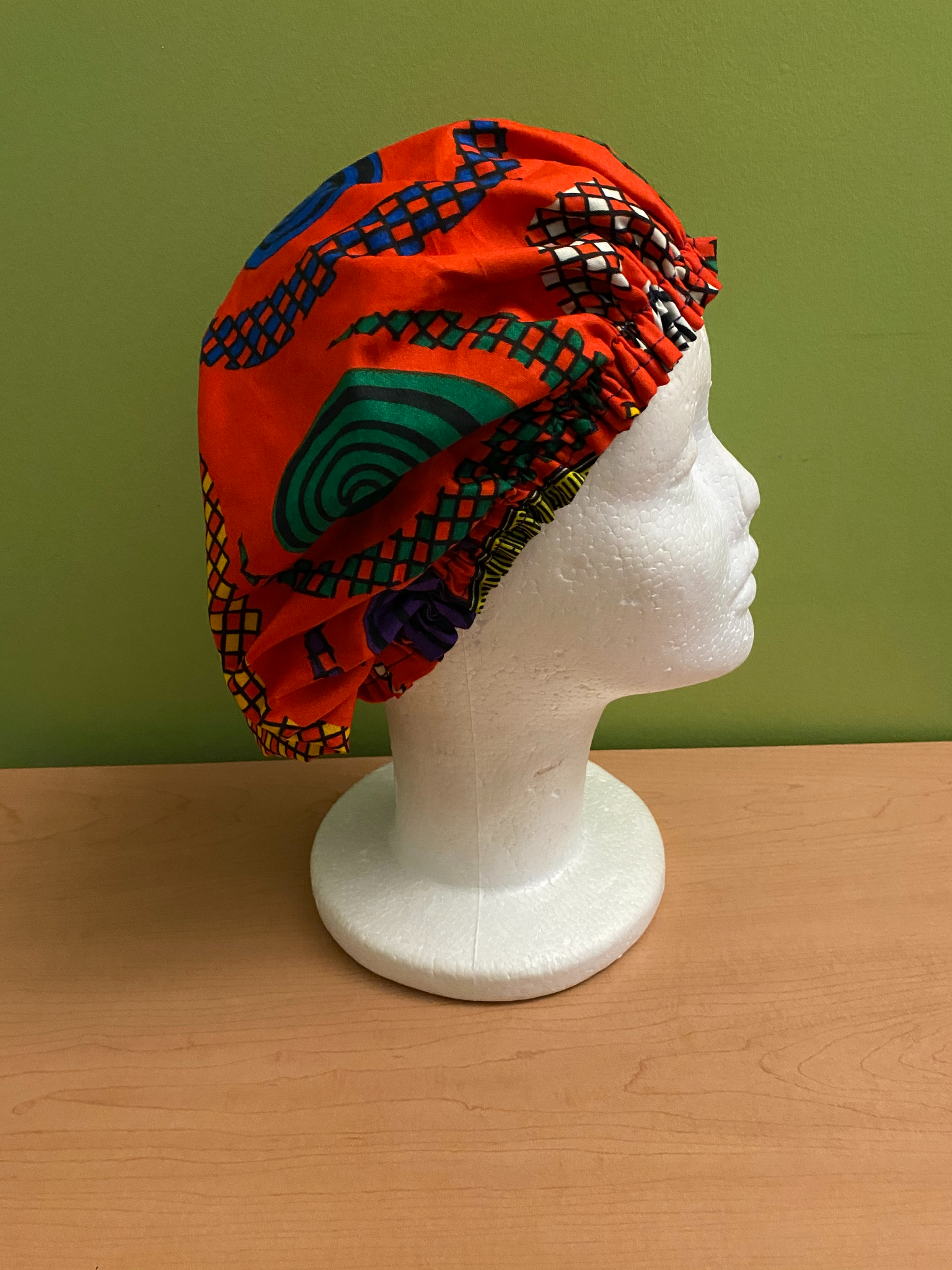 Kids Ankara Bonnet
