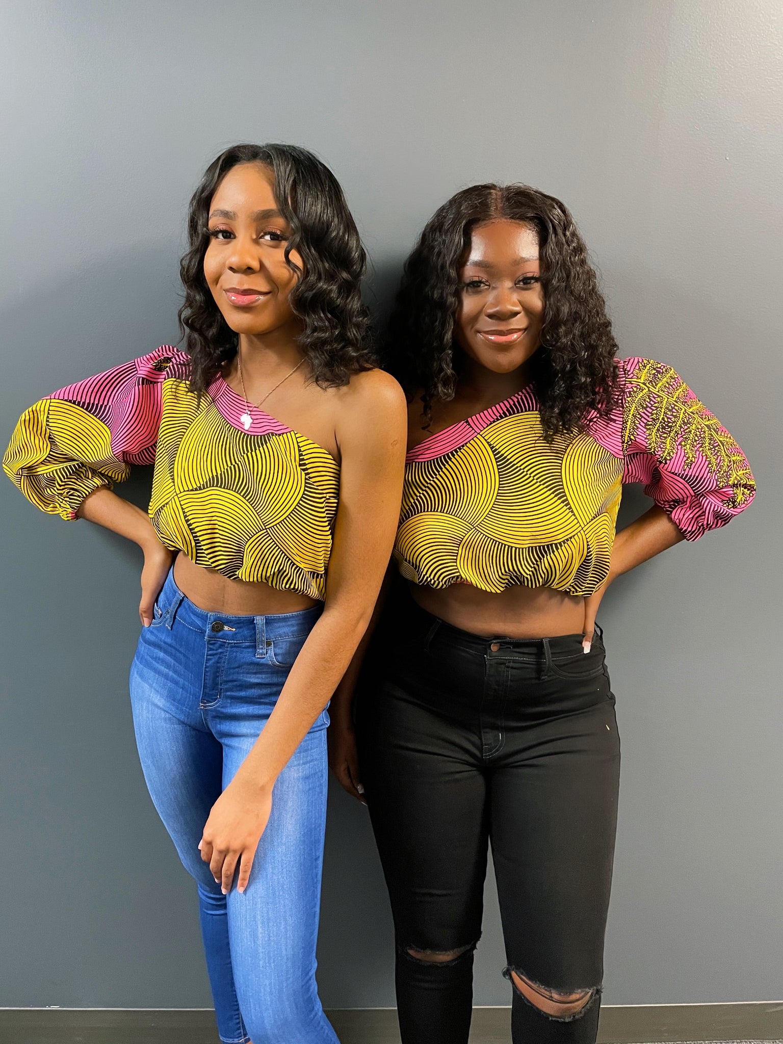 Ankara One Arm Top