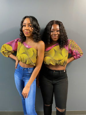Ankara One Arm Top