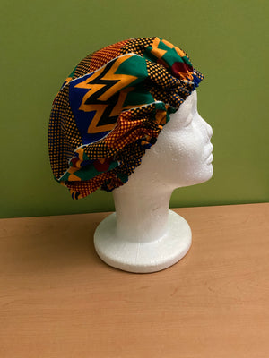 Kids Ankara bonnet