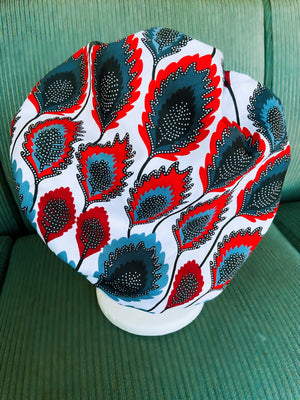 Ankara Satin Lined Bonnet