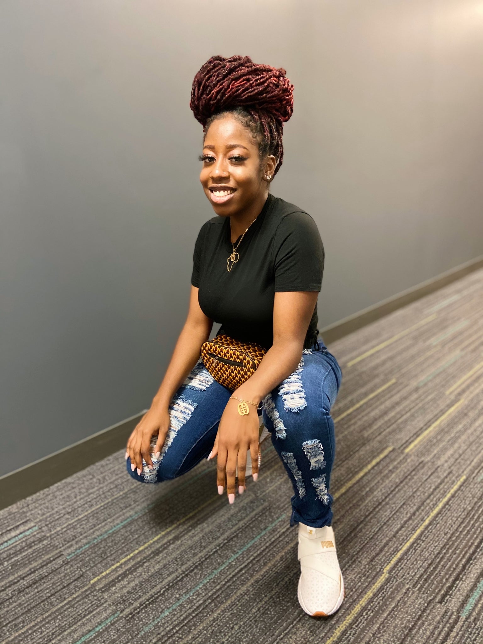 Ankara Fanny Pack