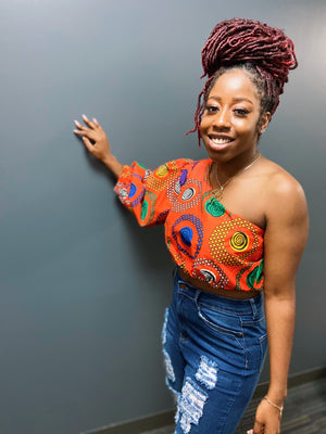 Ankara One Arm Top