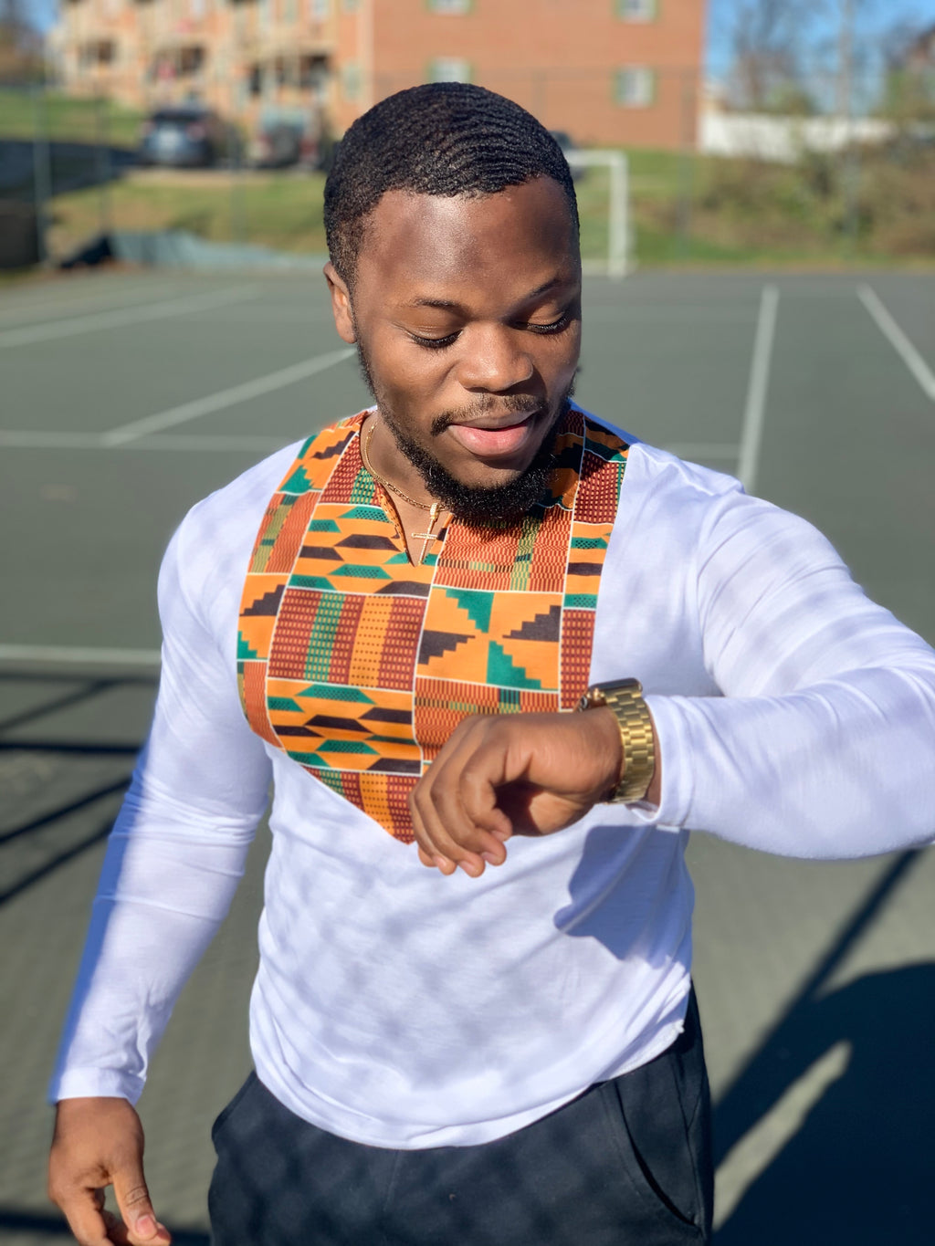 Ankara Mens shirt