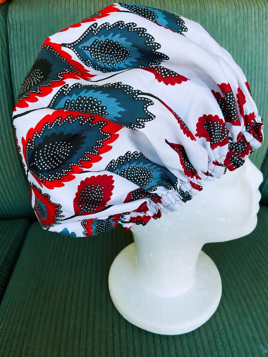 Ankara Satin Lined Bonnet