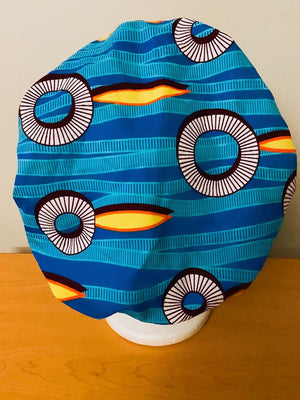 Ankara Satin Lined Bonnet