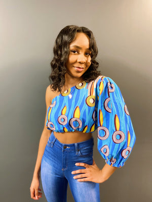 Ankara One Arm Top
