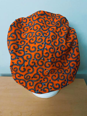 Ankara Satin Lined Bonnet