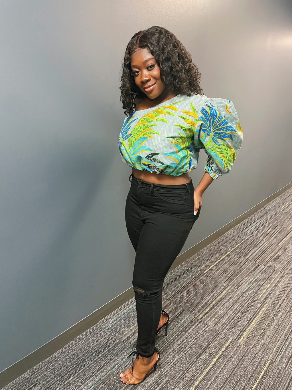 Ankara One Arm Top