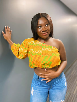 Ankara One Arm Top