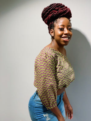 Ankara One Arm Top