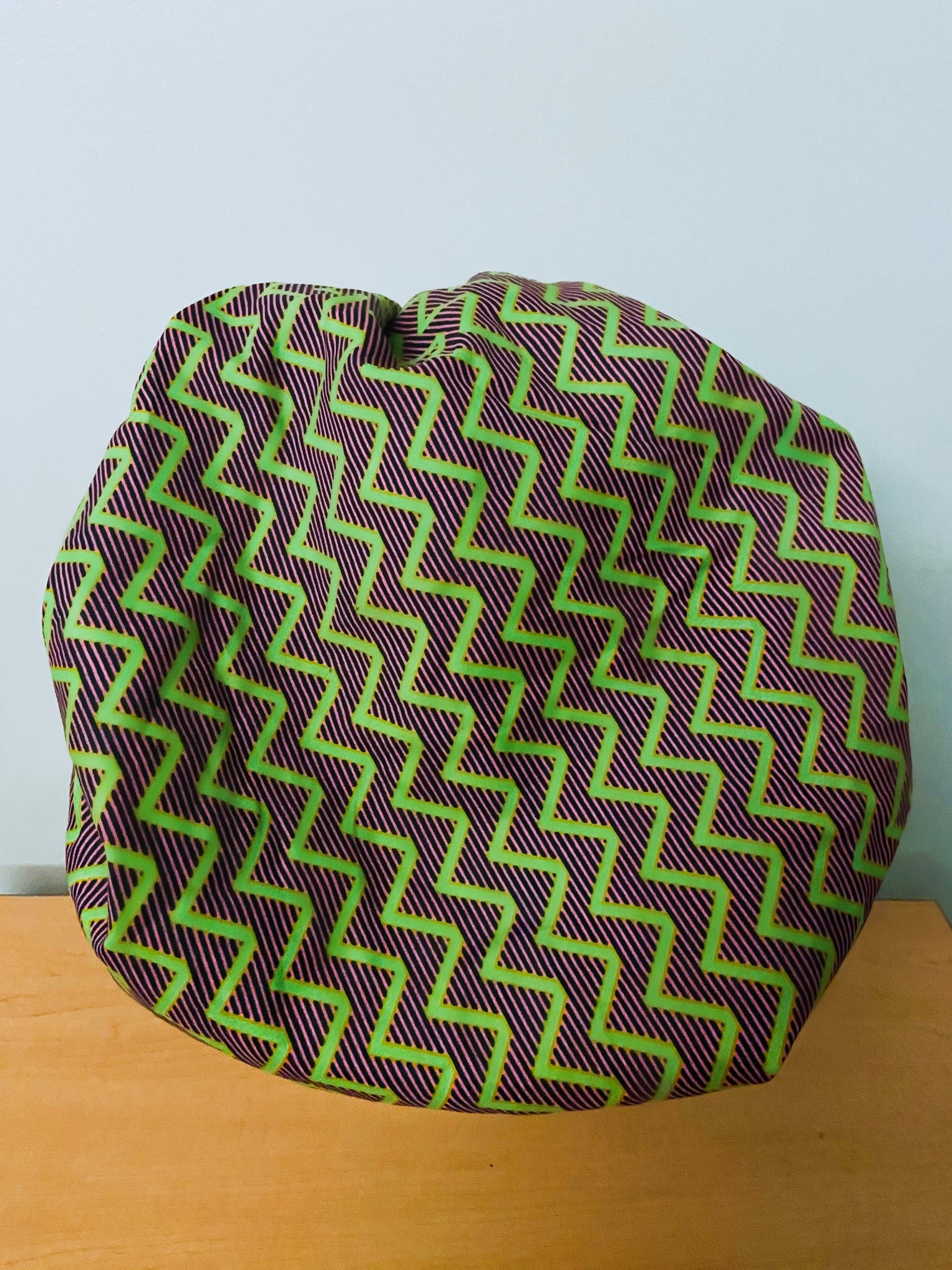 Ankara Satin Lined Bonnet
