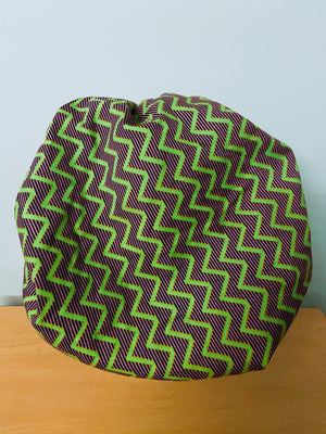 Ankara Satin Lined Bonnet