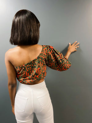 Ankara One Arm Top