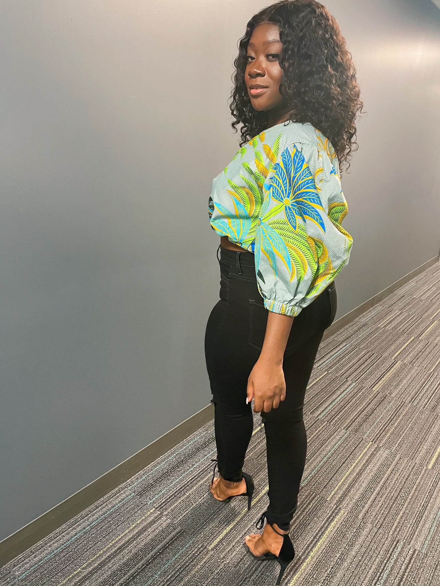 Ankara One Arm Top