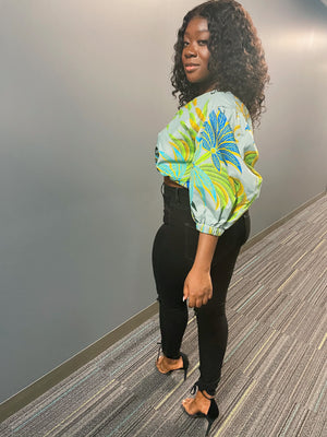 Ankara One Arm Top
