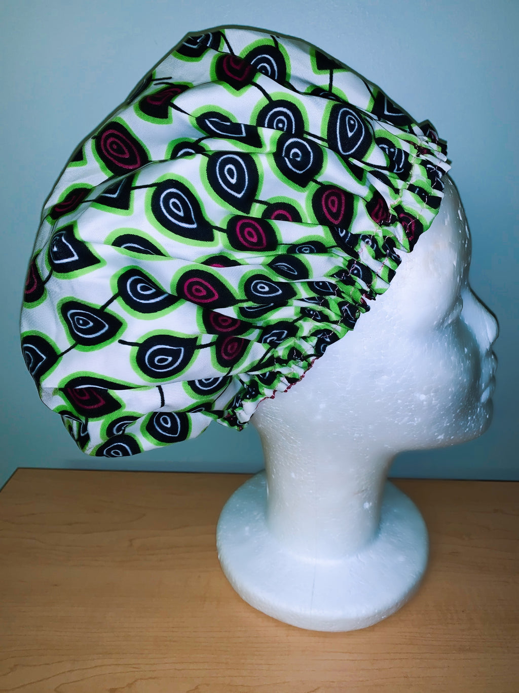 Ankara Satin Lined Bonnet