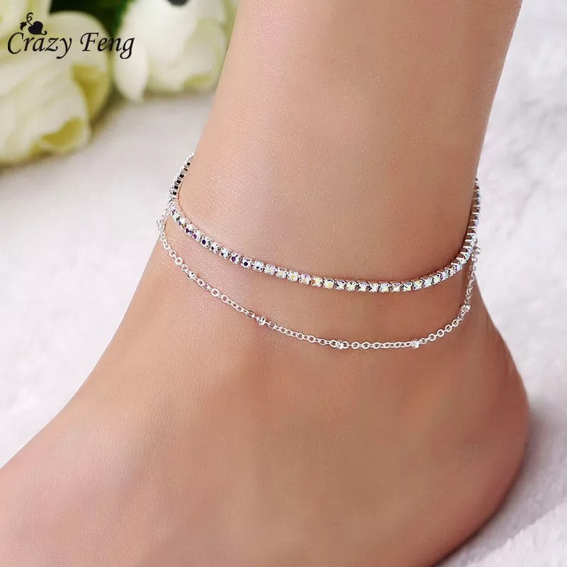 SLIVER ANKLET